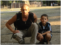 28.07.07. С крестником.